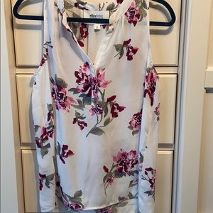 Stitch Fix Sleeveless Floral Top